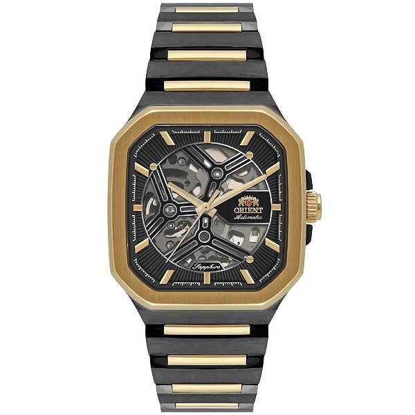 Relógio Orient Automático Skeleton Safira NH7MM008 G1PK