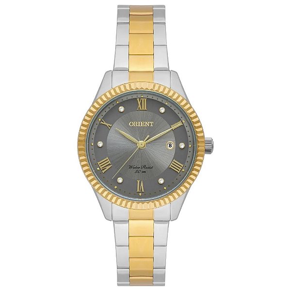 Relógio de Pulso Feminino Orient Quartz Dourado FTSS1161 G3SK