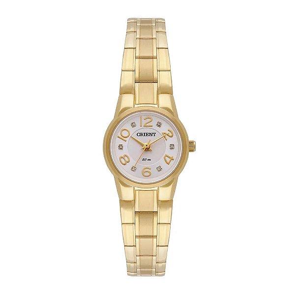 Relógio Pulso Orient Feminino Quartz Dourado FGSS0067 S2KX