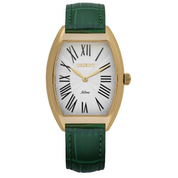 Relógio Feminino Orient Eternal LGSC0024-S3EX Couro Verde