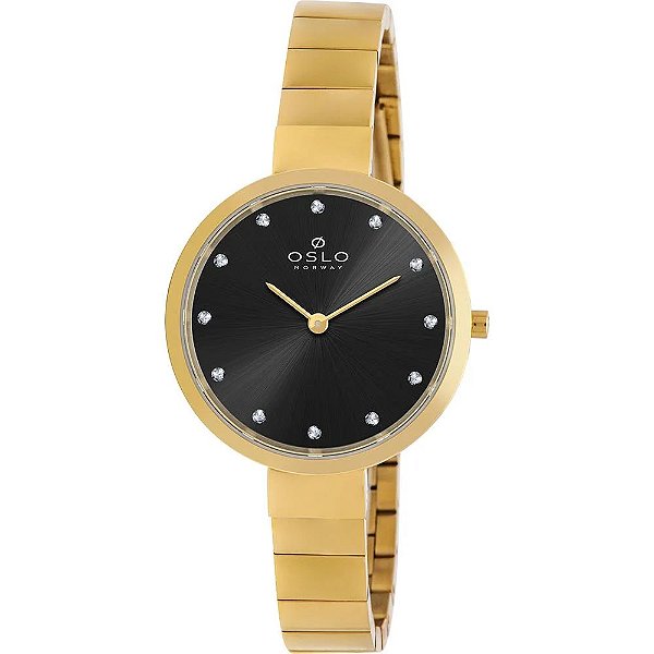 Relógio de Pulso Oslo Feminino Dourado OFGSSS9T0034 P1KX