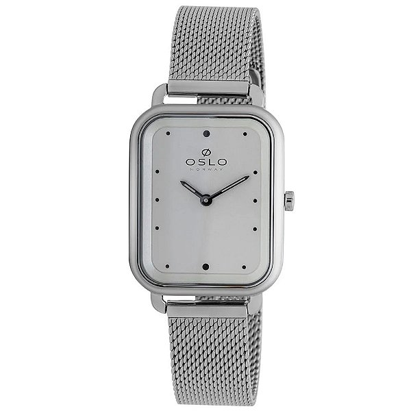Relógio de Pulso Oslo Feminino Prata OLBSSS9T0001 S1SX