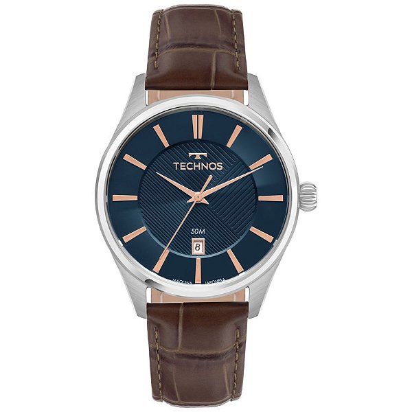 Relógio Technos Masculino Executive Prata 2115UDC/0A