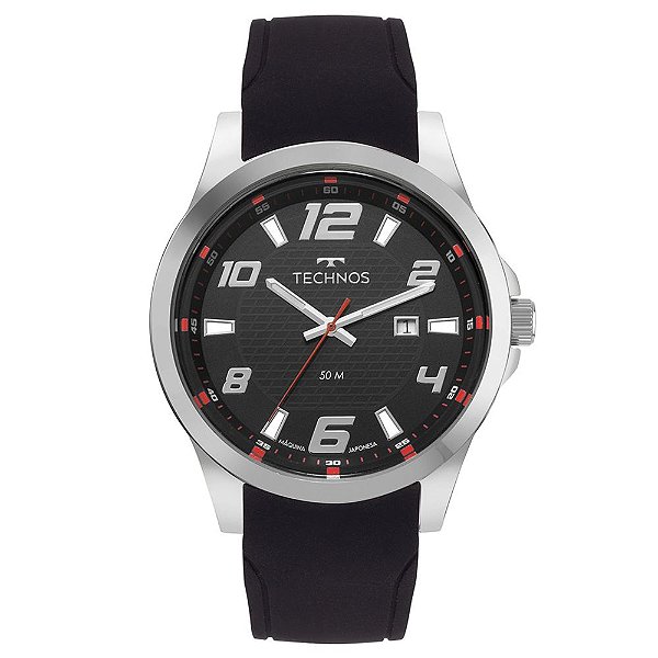 Relógio De Pulso Technos Racer Analógico Calendário 2115UBC