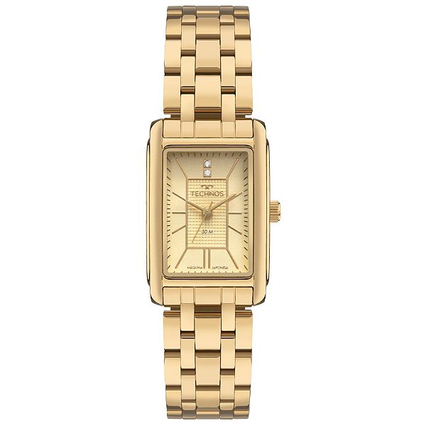 Relógio Technos Feminino Boutique Dourado Analógico Pedras 2036NCE/1X