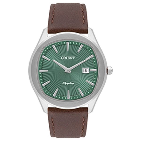 Relógio Masculino Orient Eternal Slim Safira Verde MBSC1045 E1NX