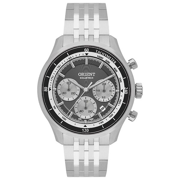Relógio Masculino Orient Solartech Elite Cronógrafo MBSSC309 P1SX