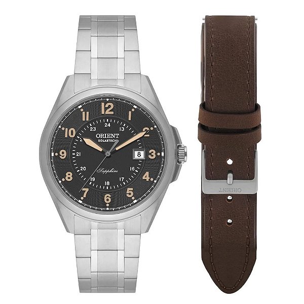Relógio Masculino Orient Solartech Elite Land MBSS1534 G2SX