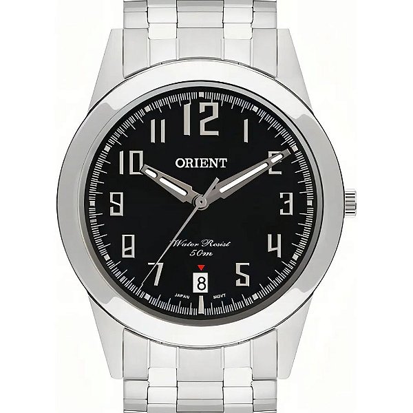 Relógio Masculino Orient Eternal Quartz Prata MBSS1132A P2SX