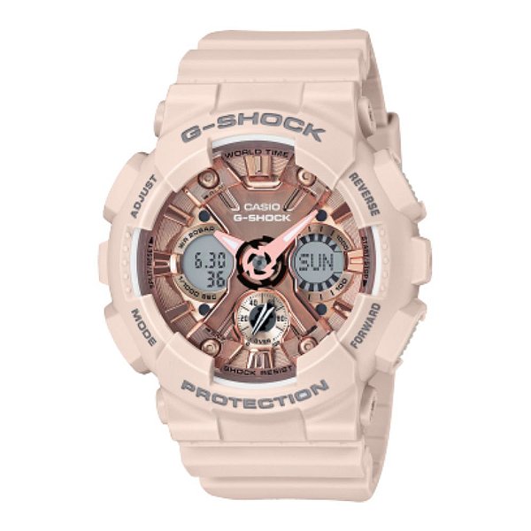 Relógio Casio G-Shock Feminino GMA-S120MF-4ADR Analógico e Digital