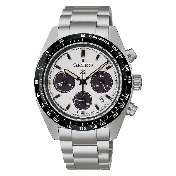 Relógio Masculino Seiko Prospex Speedtimer Solar Panda SSC961B1 B1SX