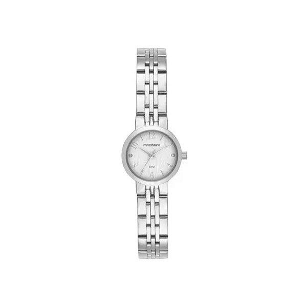 Kit Relógio Feminino Mondaine Prata Coração 99799L0MKNE2K1