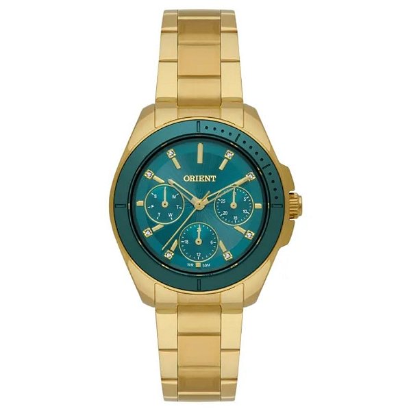 Relógio De Pulso Feminino Orient Dourado FGSSM096 E1KX