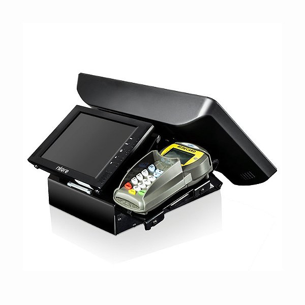 Suporte de PDV para Duplo Monitor e Pinpad