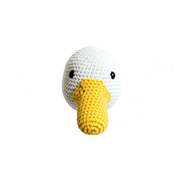 Pato de Parede em Crochê - Quartos e Festas