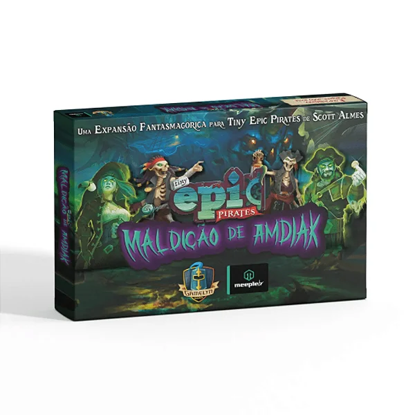 Tiny Epic Pirates – Maldição de Amdiak
