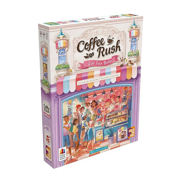 Coffee Rush: Vai ter Bolo