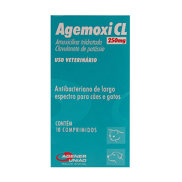 Agemoxi CL 250mg - Agener União