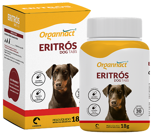 Eritrós Dog Tabs - Organnact