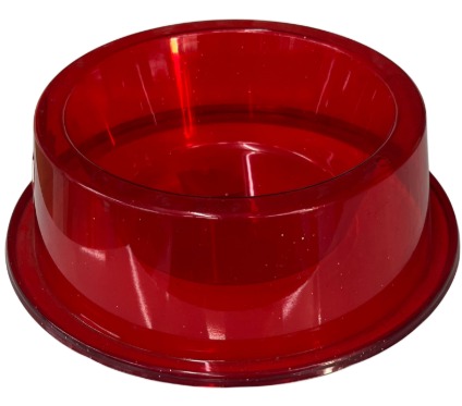 Comedouro Médio Antiformiga - Vermelho