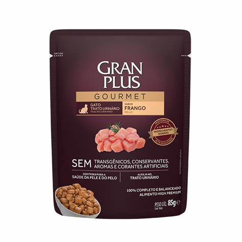 Sachê GranPlus Frango Gatos Trato Urinário - 85g