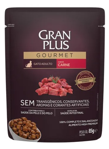 Sachê GranPlus Carne Gatos - 85g