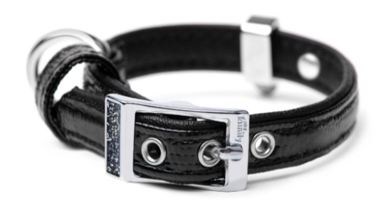 Coleira MyFamily Saint Tropez Cães - Preta