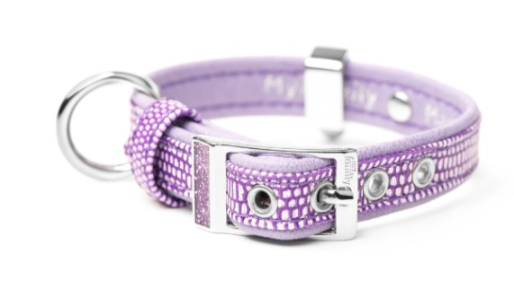 Coleira MyFamily Saint Tropez Cães - Lilás