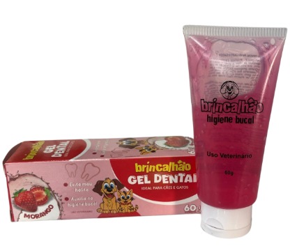 Gel Dental Morango - Brincalhão 60g