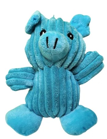 Brinquedo de Pelúcia Porco Azul