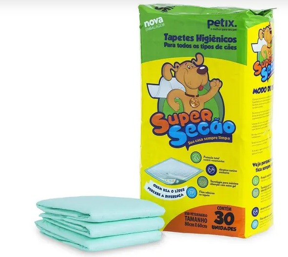 Tapete Higênico - SuperSecão (30 unidades)