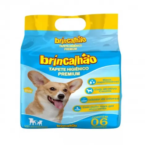 Tapete Higiênico Premium - Brincalhão (06 unidades)