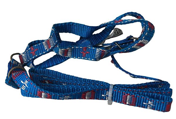 Coleira Peitoral N°1 - Azul