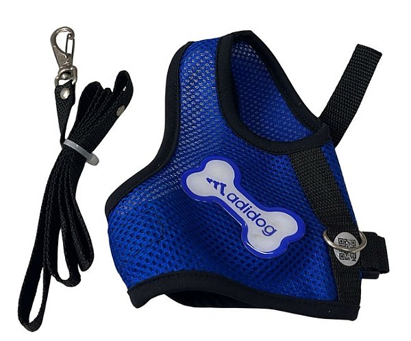 Coleira Peitoral Adidas N°1 - Azul