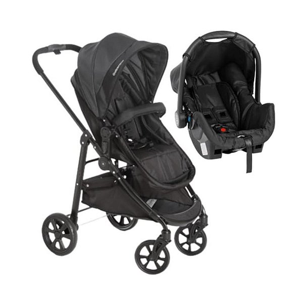 CARRINHO OLYMPUS + BEBÊ CONFORTO GRID - GALZERANO