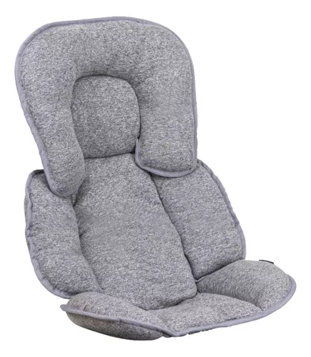 PROTETOR ACOLCHOADO PARA CARRINHO MELANGE CINZA- KIDDO
