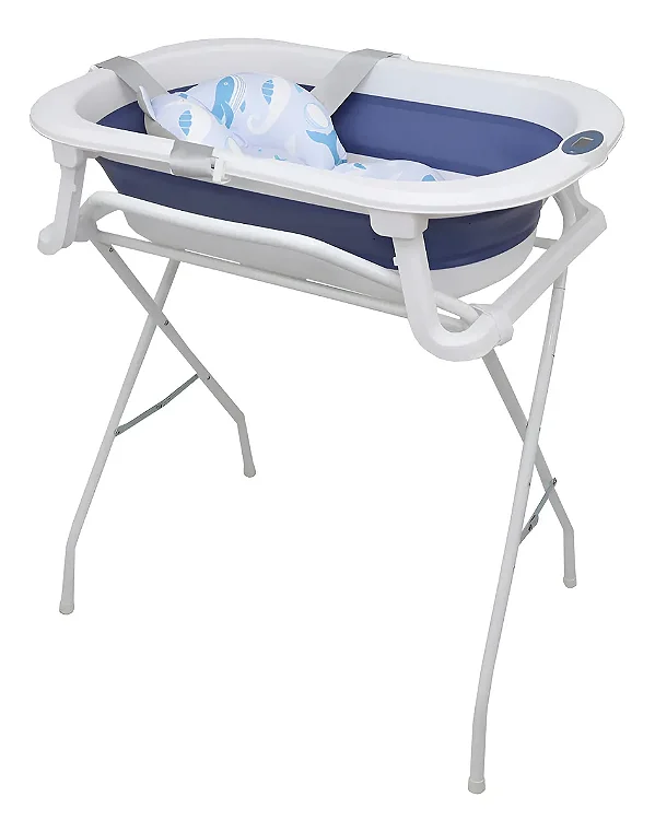 banheira Bubbly azul - PREMIUM BABY