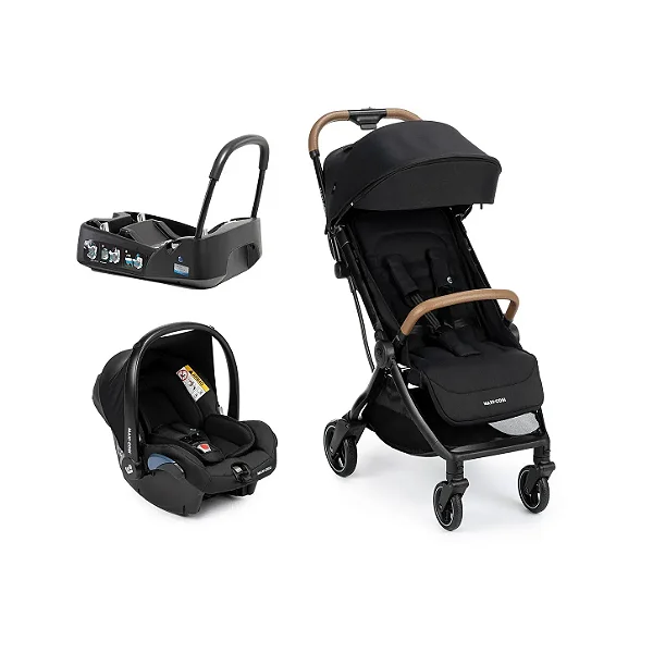 CARRINHO TRAVEL SYSTEM EVA³ ESSENTIAL BLACK - MAXI - COSI