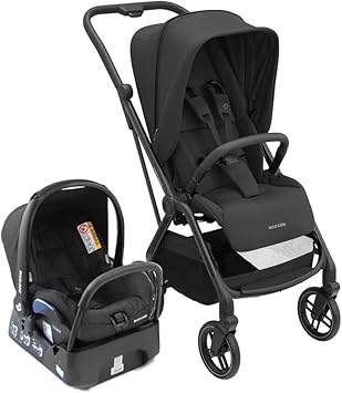 CARRINHO TRAVEL SYSTEM LEONA² TRIO ESSENTIAL BLACK - MAXI - COSI