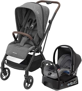 CARRINHO TRAVEL SYSTEM LEONA² SELECT GREY - MAXI - COSI