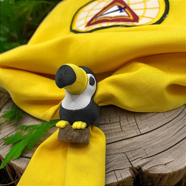 - Arganeu Prendedor Lenço Tucano