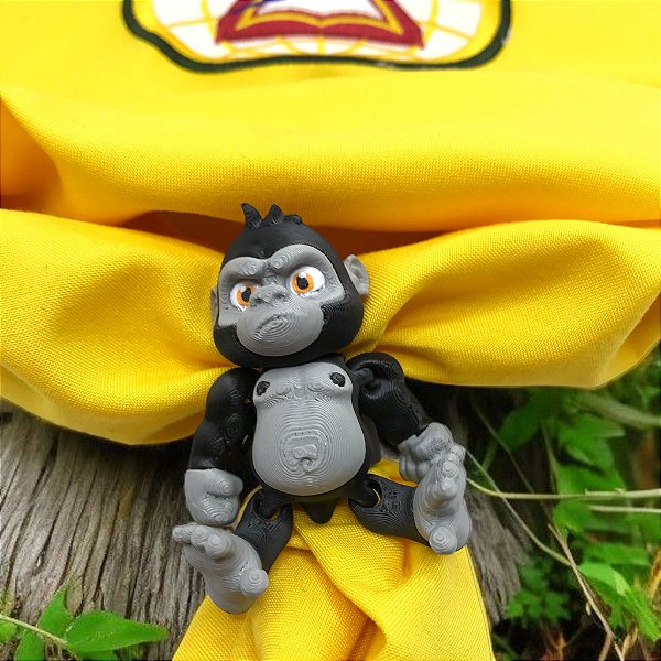 - Arganel Prendedor Lenco Gorila Articulado