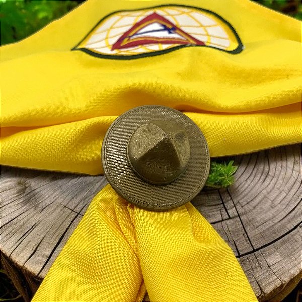 - Arganeu Prendedor Lenço Chapéu