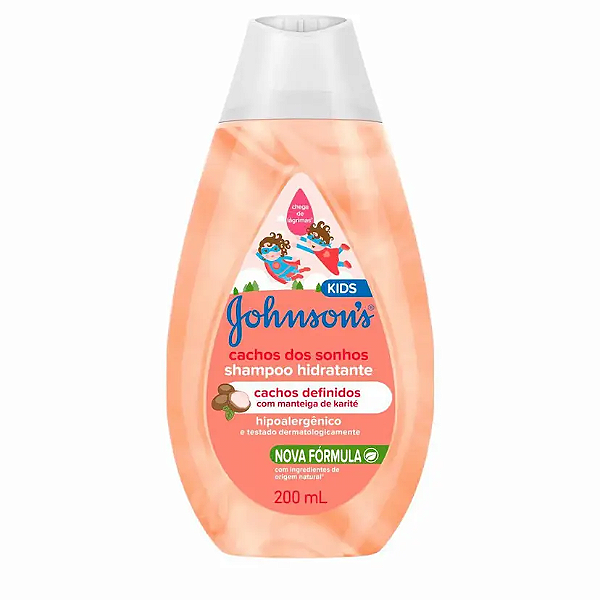 Shampoo Johnson's Cachos dos Sonhos com 200ml
