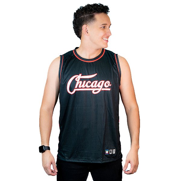Regata de Basquete Masculina Chicago Jrkt Sports Ultra Dry