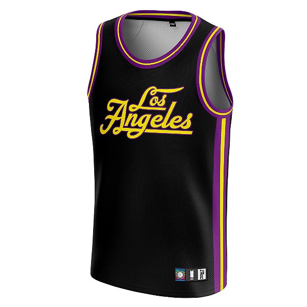 Regata Basquete Los Angeles Masculina Jrkt Sports Ultra Dry