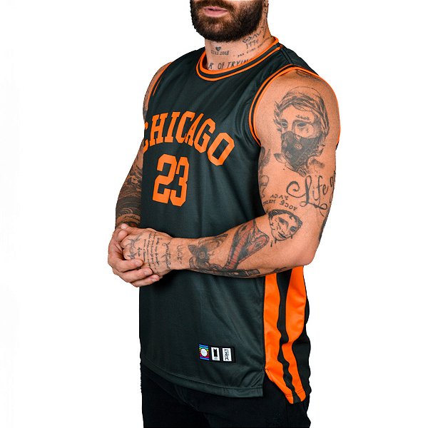Regata Basquete Masculina Chicago Jrkt Sports Ultra Dry
