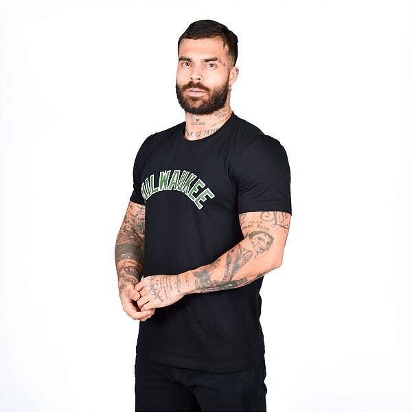 Camiseta Milwaukee Algodão Nobre 30.1 Jrkt Sports Masculina