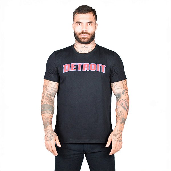 Camiseta Detroit Algodão Nobre 30.1 Jrkt Sports Masculina