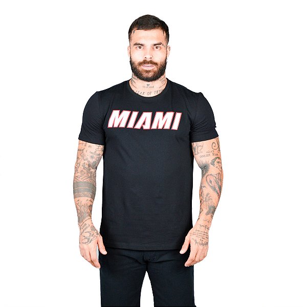 Camiseta Basquete Miami Algodão Nobre Jrkt Sports Masculina